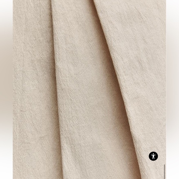 Zara ZW Collection Wrap Front Pants Side Tie Size Medium/Large available NWT - Picture 9 of 11